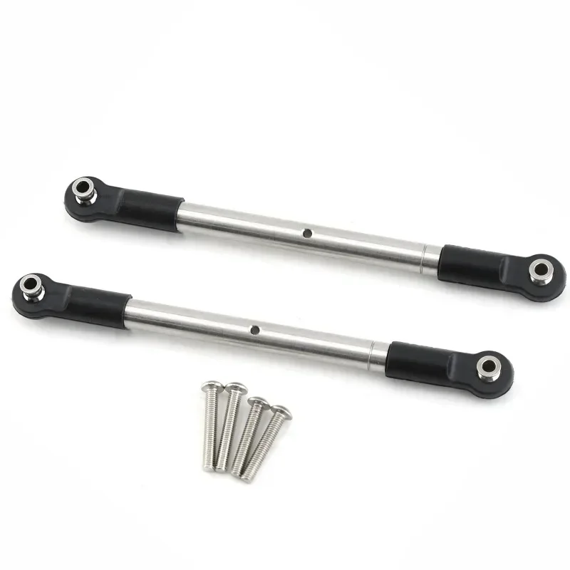 

For trxs 1/10 MAXX small X2.0 304 stainless steel front steering front and rear adjustable pull rod