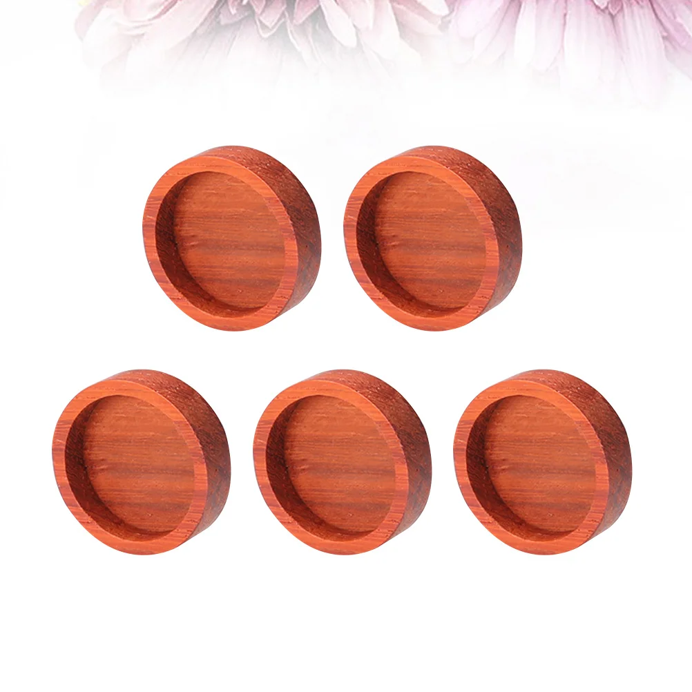 

5Pcs Wood Frame Mold DIY Epoxy Molds Practical for Keychain Earrings Necklace Pendant Making Pendant Molds Wood Frame Mold