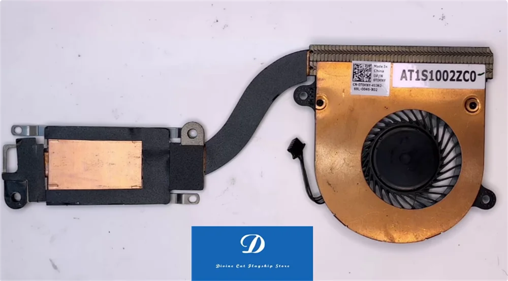 FOR Dell Latitude E7480 E7490 0T0KNY AT1S1002ZC CPU Cooling Fan