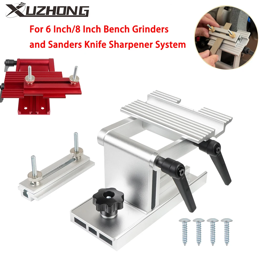 

Регулируемый сменный инструмент для заточки подставки для 6-дюймовых, 8-дюймовых настольных шлифовальных станков, система точилки для ножей, инструмент