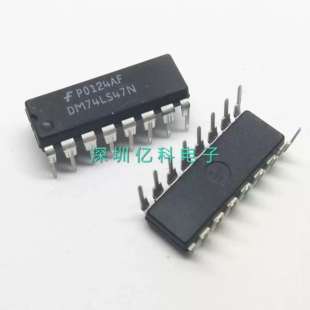 Imported original DM74LS47N SN74LS47N LED display driver 7-segment decoder DIP16