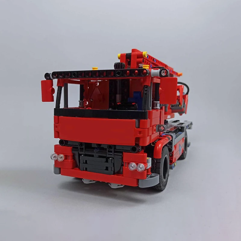 817PCS Technic Vehicle Moc building blocks  Set - Cherry Picker Model Kit Build for Display