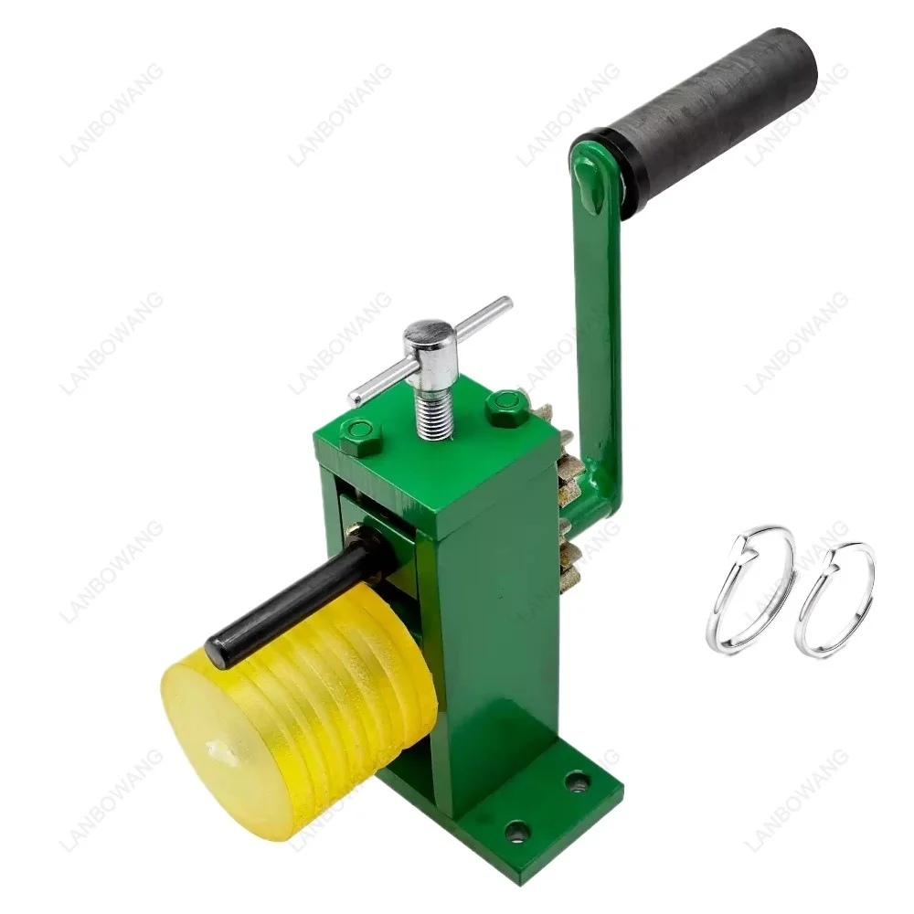 Ring Earring Bracelet Bending Pressing Machine Manual Rolling Mill For Jewelry Hoop Forming Processing