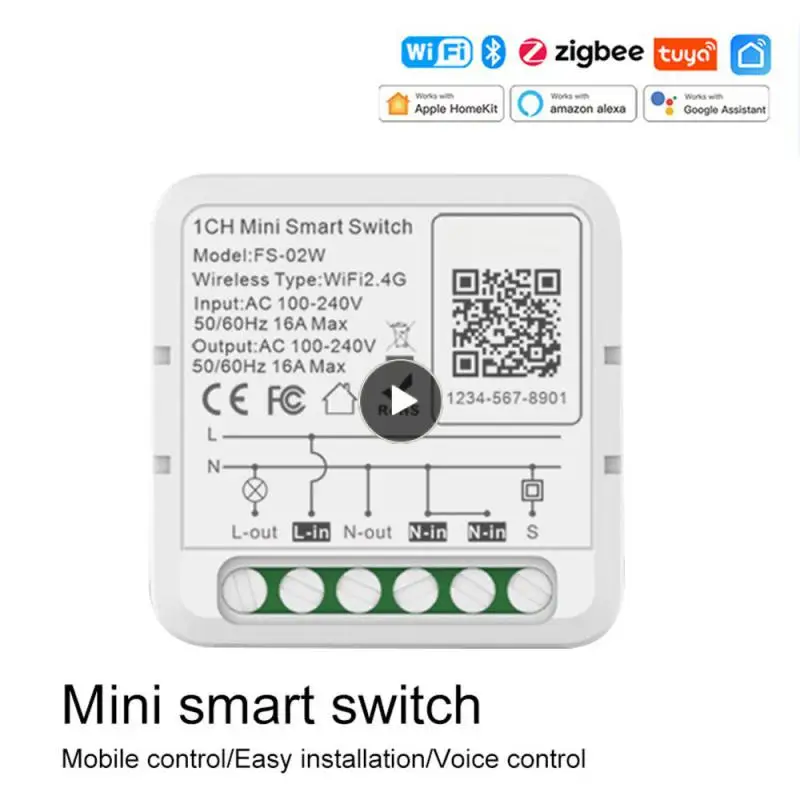 Matter Wifi Voice Control Easy Installation Reliable Seamless Integration Efficient Highly Efficient Smart Switch Remote Access