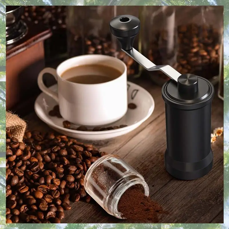 

2025 Trend Manual Coffee Grinder, Burr Coffee Grinder Manual Adjustable For Fine/Coarse Grind, For Home, Travel, Camping