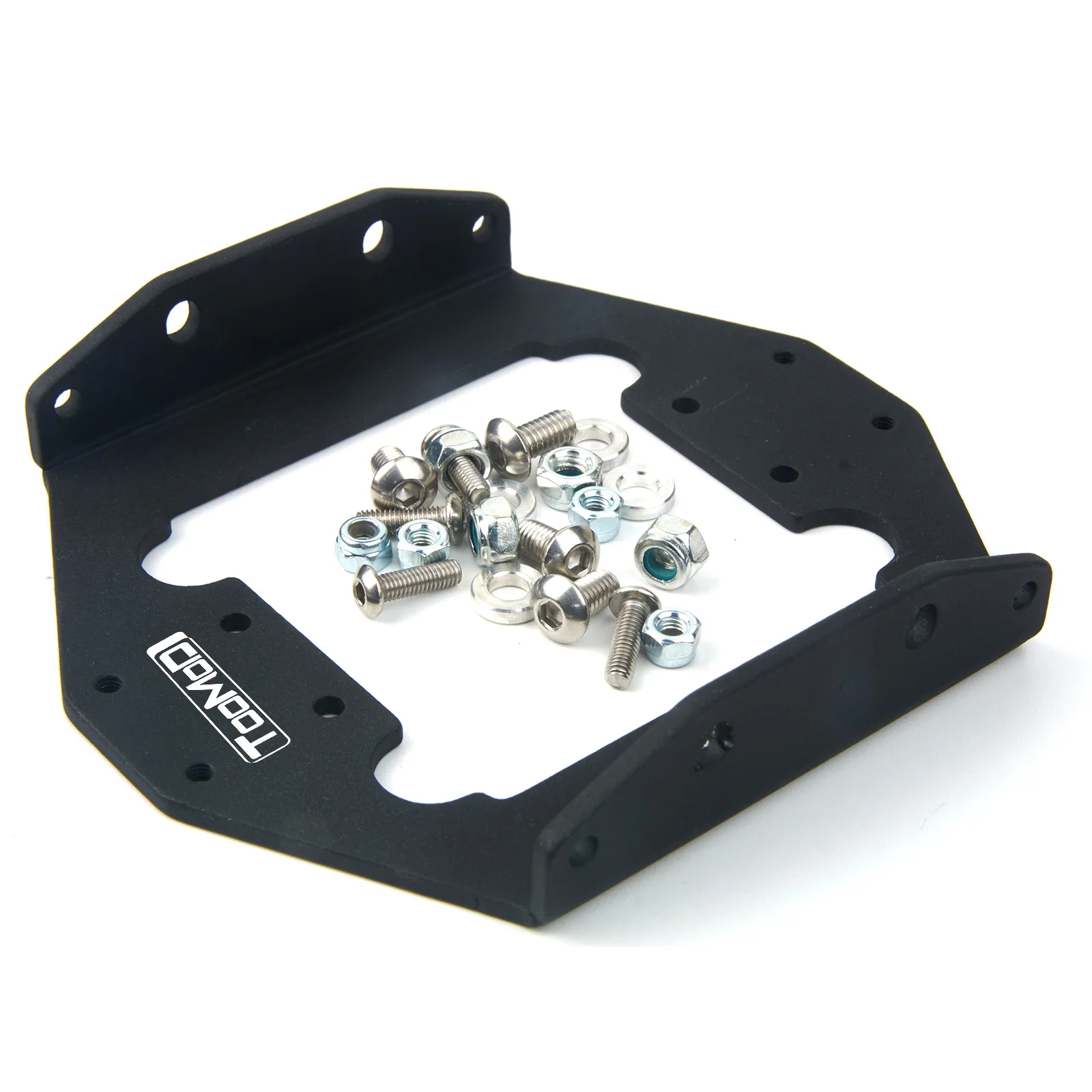 Kit de plaque large extensible en aluminium pour l'extension de la base de roue, pièces de mise à niveau pour châssis Tamiya Bullhead Clodbuster