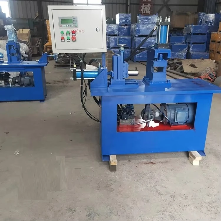 Customizable Single and Dual Station Hydraulic Trace-Free Tube Shrinking Machine for Stainless Steel High Precision Smooth Taper