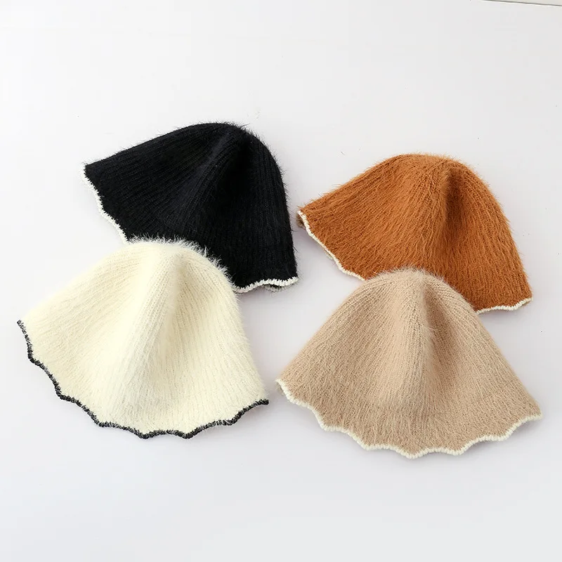 Autumn and winter all the warm hat advanced sense breathable hat four-color optional sun protection warm cotton hat