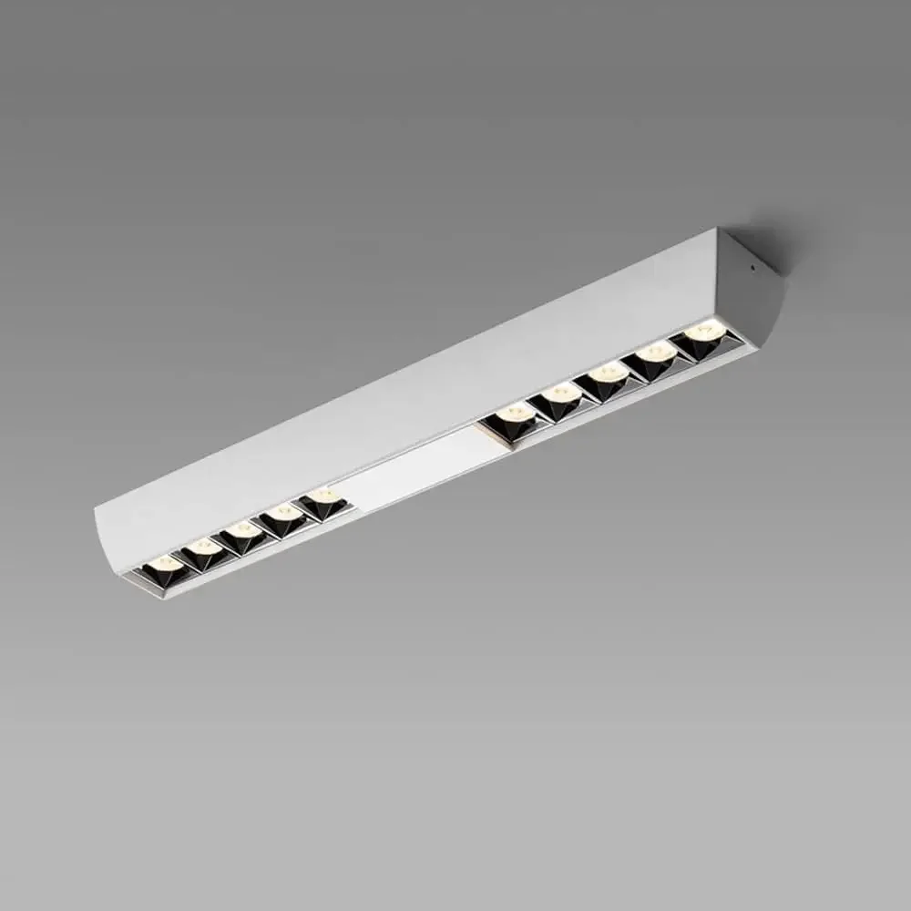 Minimalist Led Ceiling Spotlight 40W Surface Mount Aent Spot Lighting Indoor, Directional Spotlights Linear Strip Ceiling Lamps
