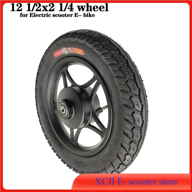 12 Inch Drum Brake Wheel  1/2 X 2 1/4 ( 62-203 ) Tire  Inner Tyre fits Electric Scooters and e-Bike