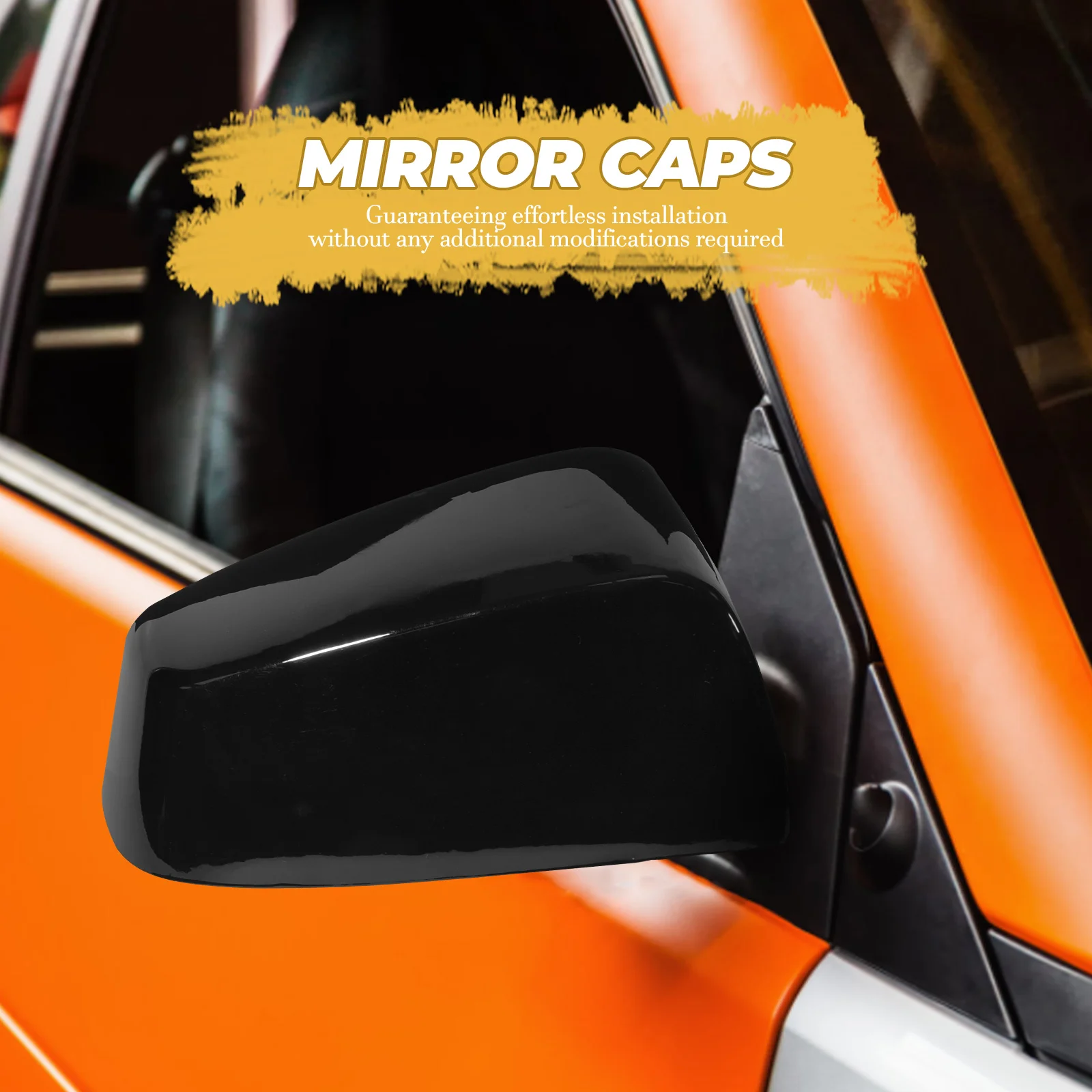

Rearview Mirror Housing Automotive Back Cover Car Protective Door Black