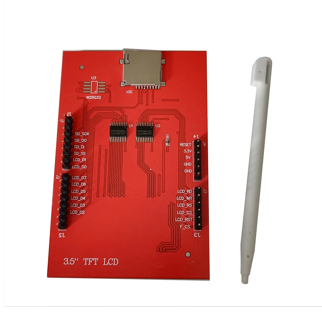 Écran Tactile LCD TFT de 3.5 Pouces, Technologie 480x320, Pilote ILI9486, avec Stylet pour Arduin Mega2560