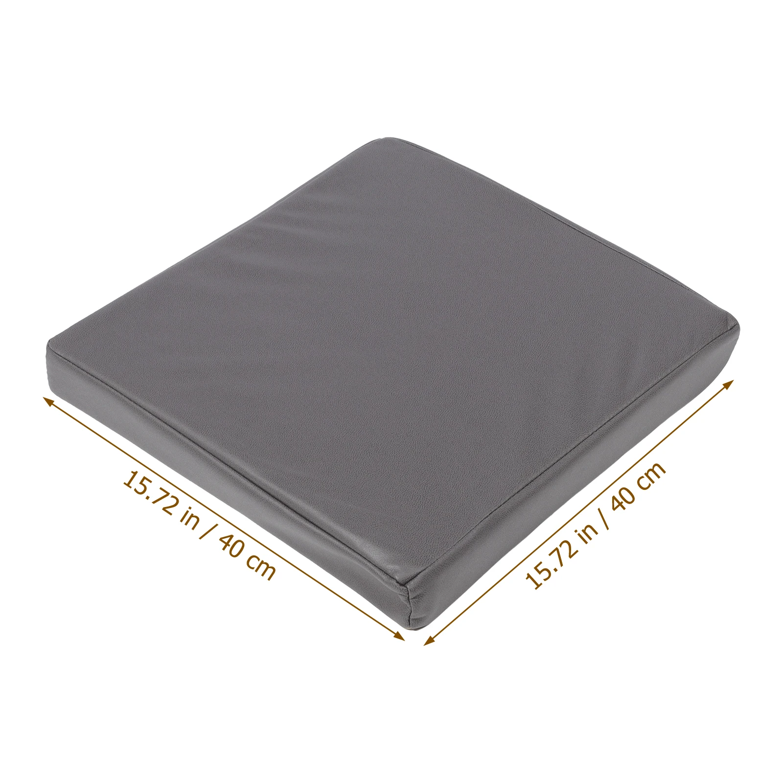 

Waterproof Chair Cushion Durable Slip-Resistant Outdoor Office School Desk Car Seat Cushion Easy Clean Breathable Square Striped