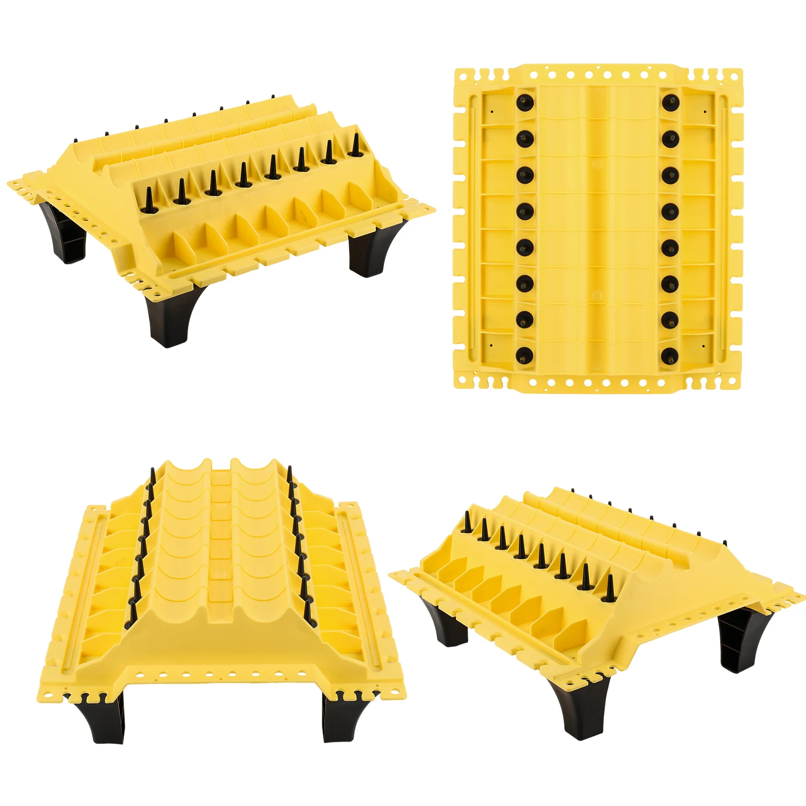 

Valvetrain Organizer Trays Auto Engine Part Organizer Automobile Engine Parts Placement Tool for Store Car Cylinder Head Parts