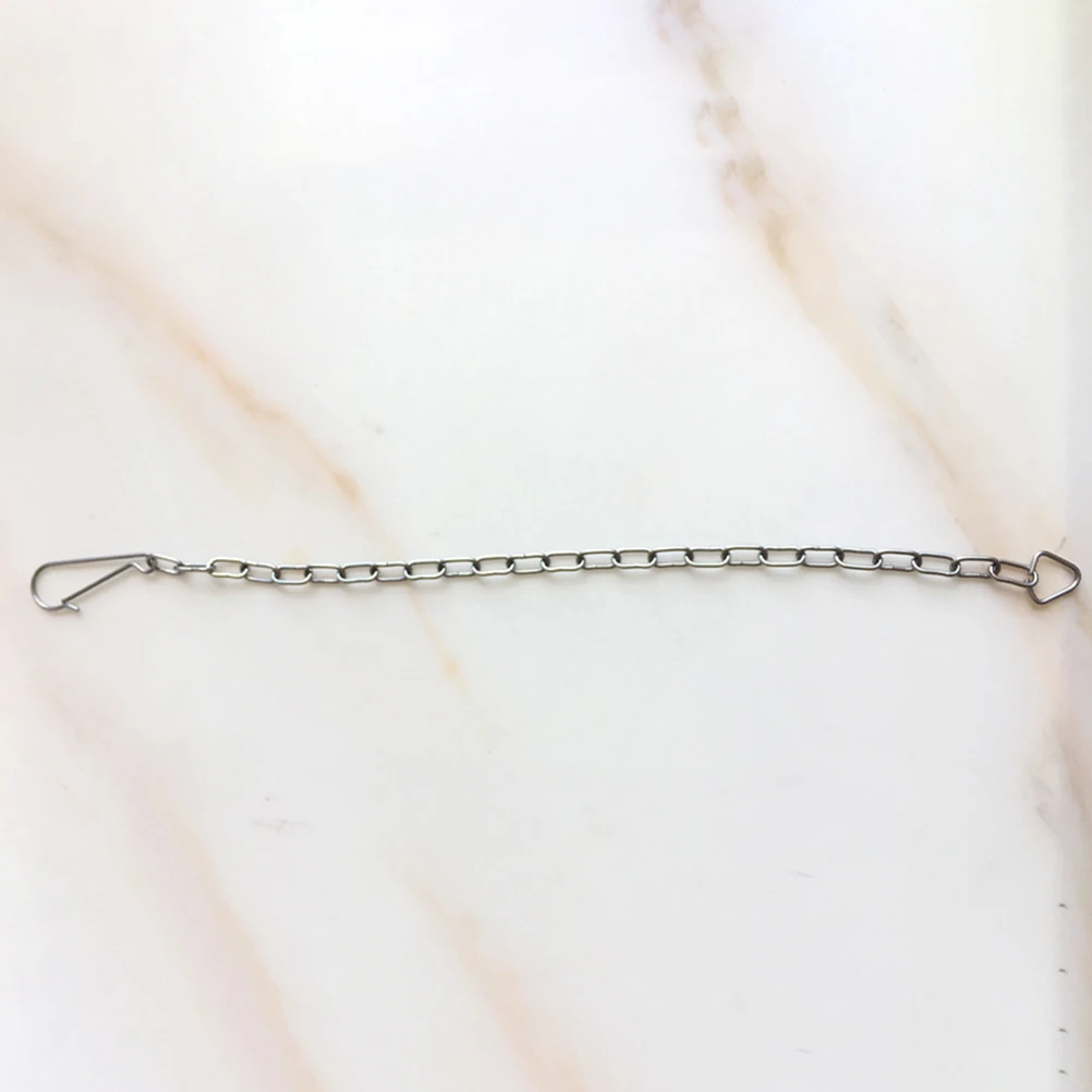 

5pcs Stainless Steel Toilet Baffle Chain Durable Corrosion Resistant Replacement Kit For Most Toilets Universal Flapper Repair