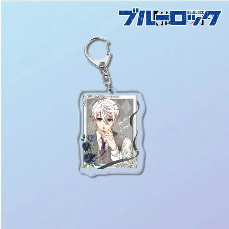 Isagi Yoichi Chigiri Hyoma Bachira Meguru Kuon Wataru Anime Peripheral Acrylic Charming Keychain Pendant Creative Jewelry Gift