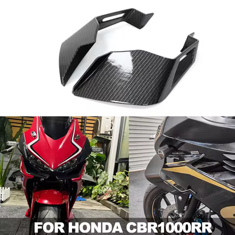 Motorcycle Racing Parts Aerodynamic Side Wing Fixed Winglet For Honda CBR1000RR CBR 1000RR Spoiler Downforce Fairing Accessories