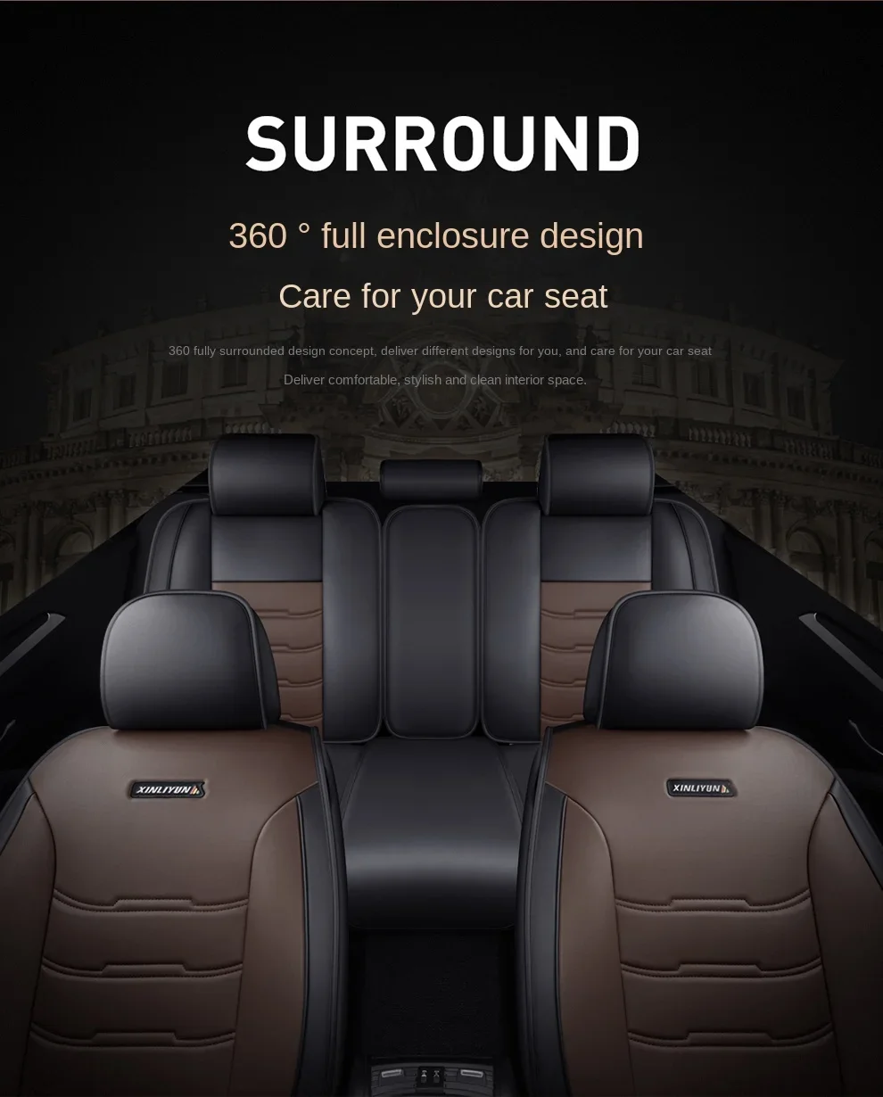 Pu Leather Universal Car Seat Cover for MAZDA All Models 3 CX-5 2 5 6 CX-3 CX-4 CX-7 CX-9 RX-8 CX-30 CX-50 Auto Accessories view 4
