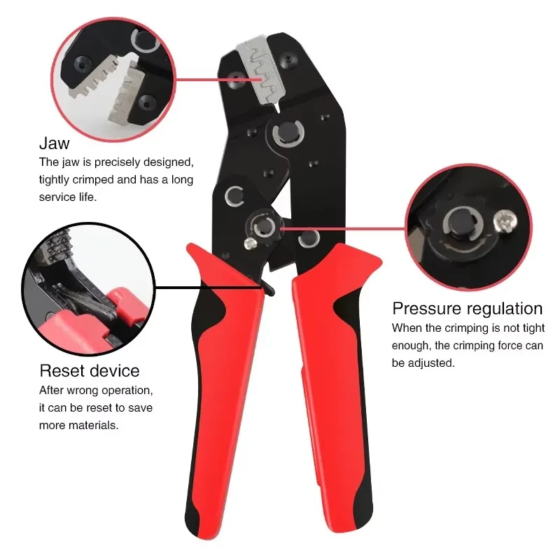 Crimping pliers manual tools professional Rj45 crimping pliers electrical terminal pliers electrician terminal pliers toolSN2549