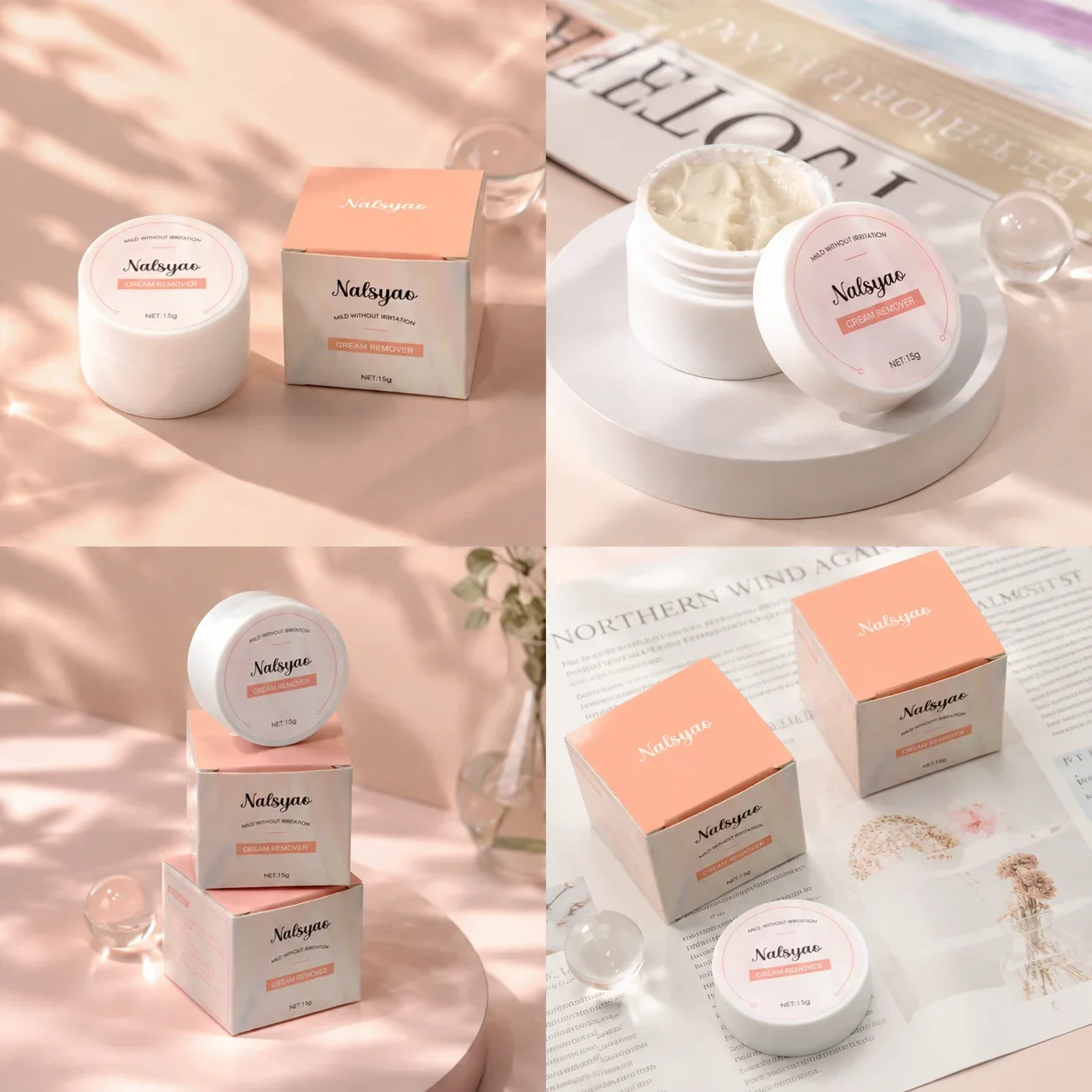 15g Eyelash Glue Remover Cream Lash Extensions Professional Makeup Fast Dissolve Adhesive for Eyelash Extension