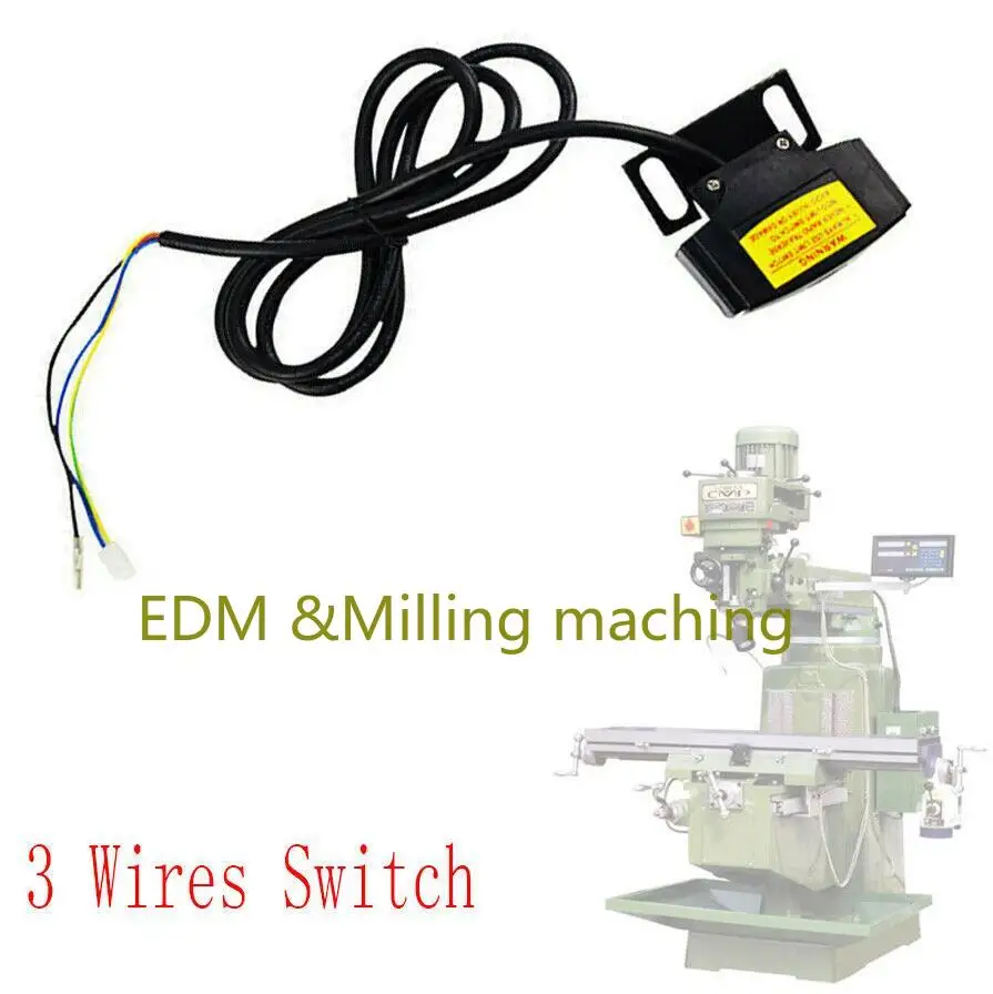 

1SET CNC Mill Machines Parts LIMIT SWITCH ASSEMBLY SERVO POWER FEED TYPE 3 Wires For Bridgeport Mill Tool