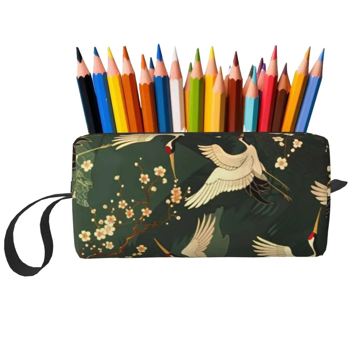 Japanische Kunst, Tattoo, japanischer Holzschnitt, Federmäppchen für Kinder, Stiftbox, Bleistiftbeutel, Schreibwaren, Reise-Organizer für Damen