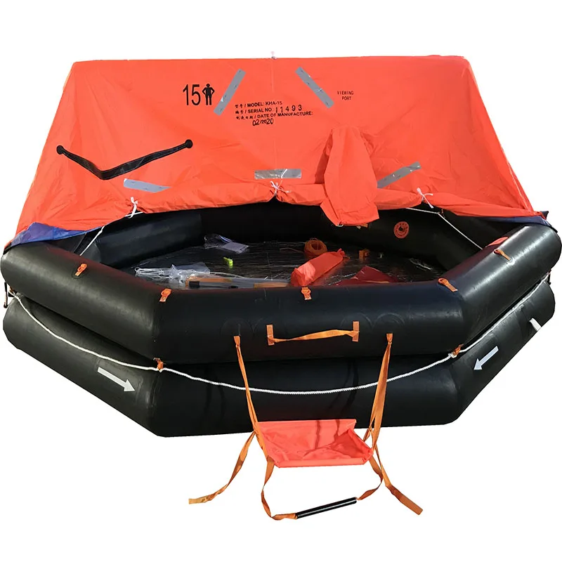 سلم حبل الطيار الخشبي للهروب من الطوارئ البحرية للسفينة