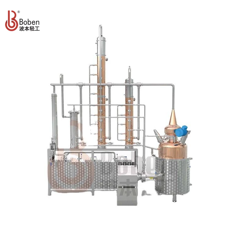 Rum Distillery Fractional Distillation Column  1000 Liter