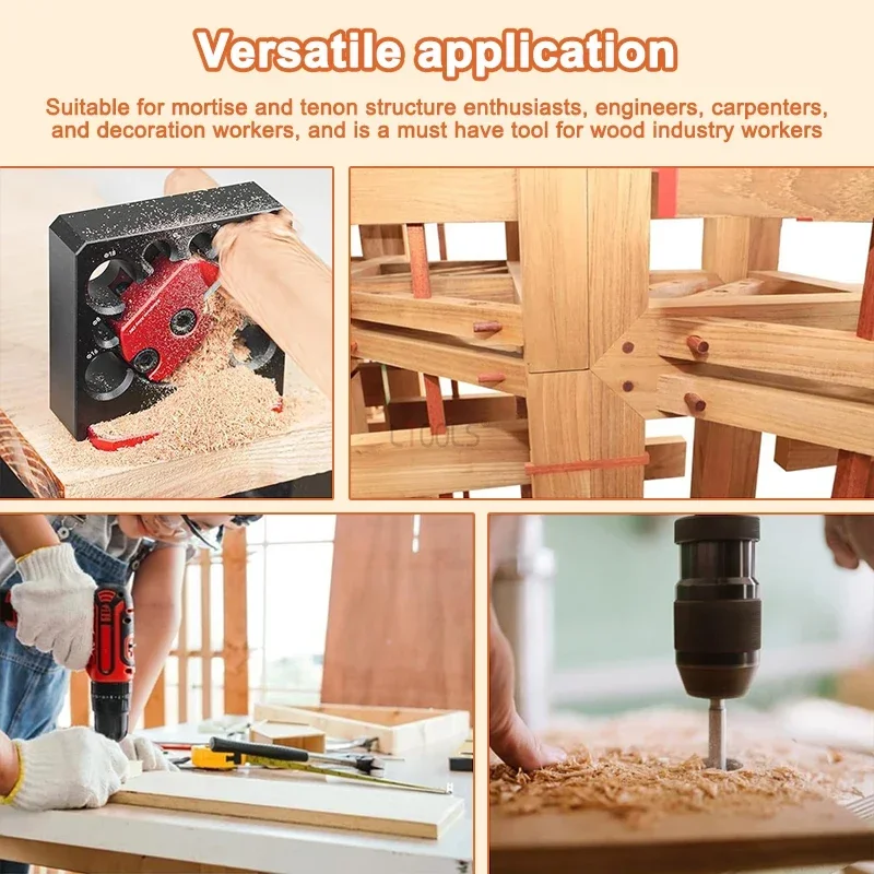 وتد صانع الرقصة عدة 8 مللي متر-20 مللي متر قابل للتعديل الحفر الكهربائية مستدير عصا خشبية/قضيب مستدير صانع قضيب مستدير أداة نجارة مساعدة