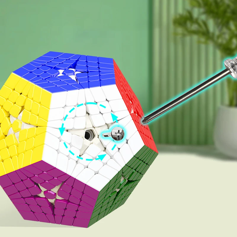 لغز المكعب السحري ShengShou Megaminx ، ألعاب شذوذ Sengso Dodecahedron ، هدية للأطفال ، 6x6