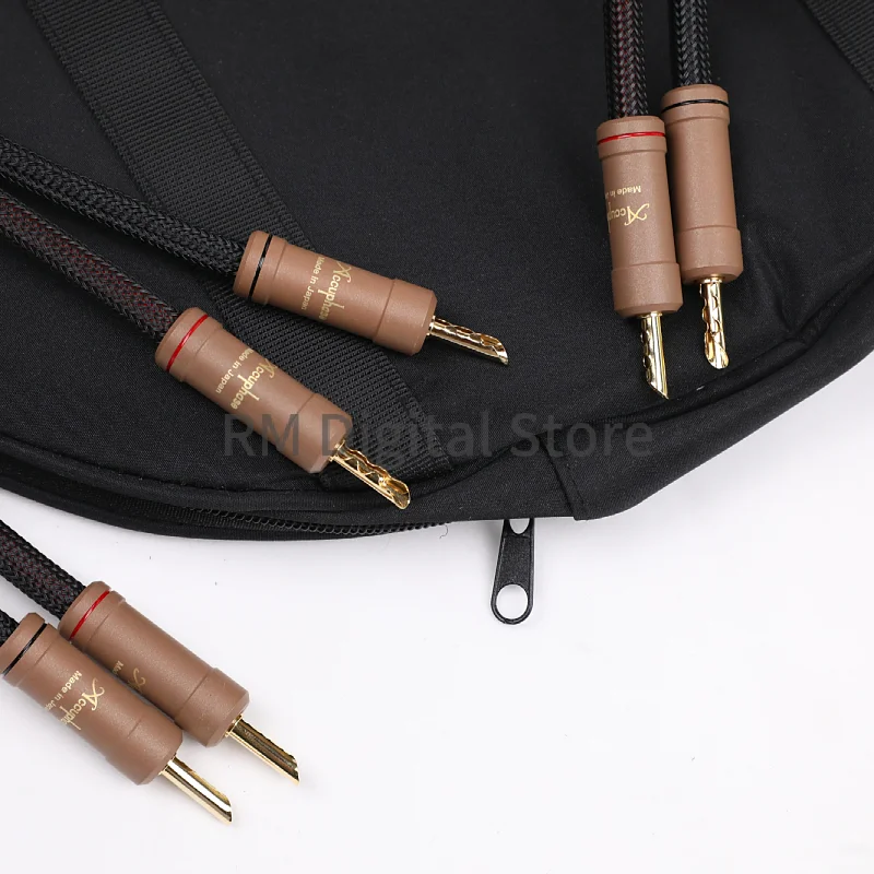 a pair High quality  hifi OCC speaker cable