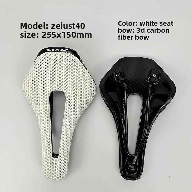 

ZEIUS 3D печатное полое велосипедное седло из углеродного волокна, дорожное седло для горного велосипеда, Cuion, аксессуары для велосипеда