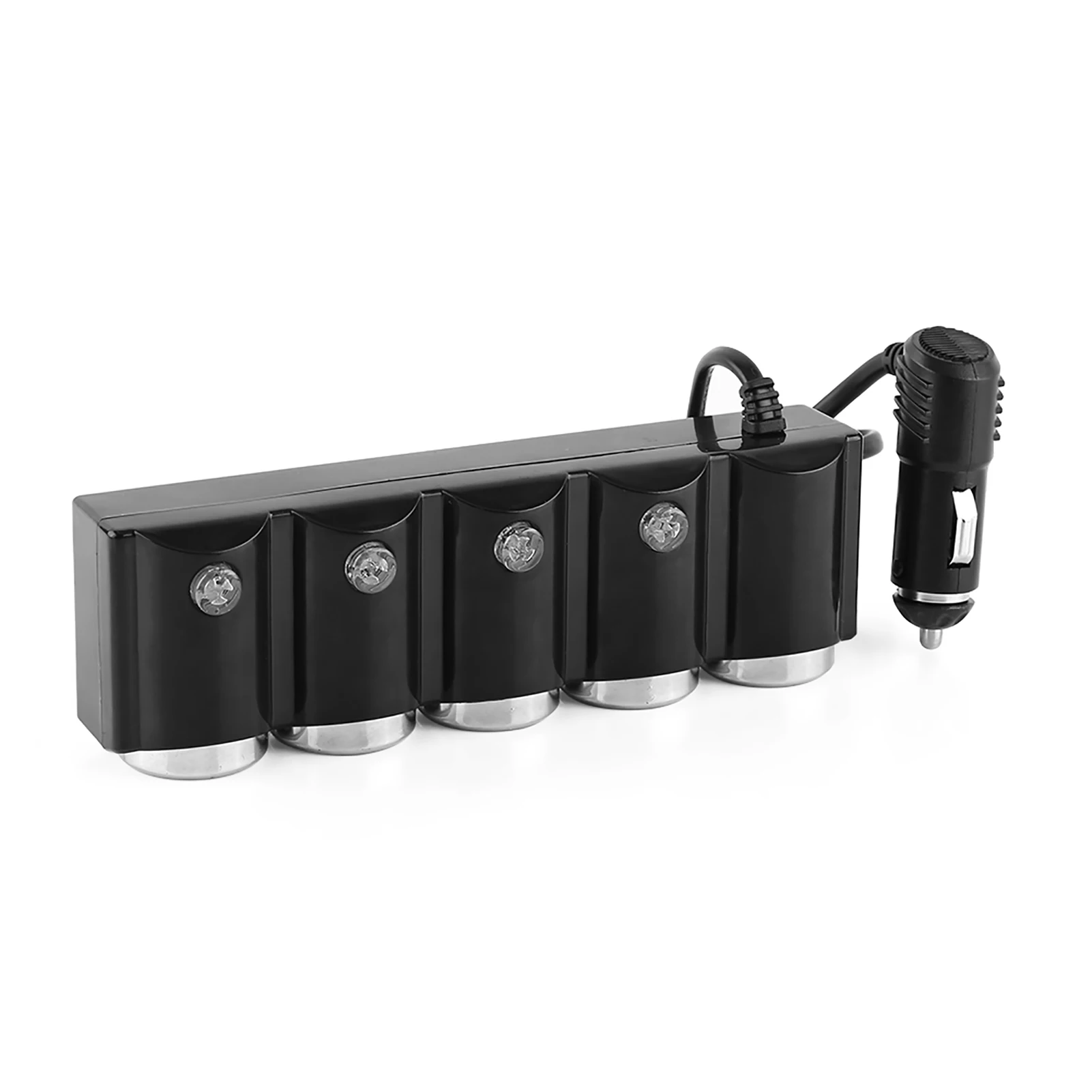 Car Cigarette Lighter Cigarette Lighter DC 12V/24V USB 4 Way Car Cigarette  Lighter Socket Splitter Power Adapter Popular