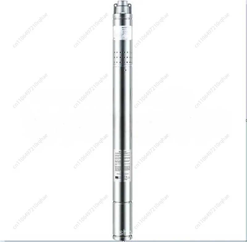 

2 Inch 50mm Submersible Well Pump, Stainless Steel Deep Water Pump for 55m Depth and Drink Water