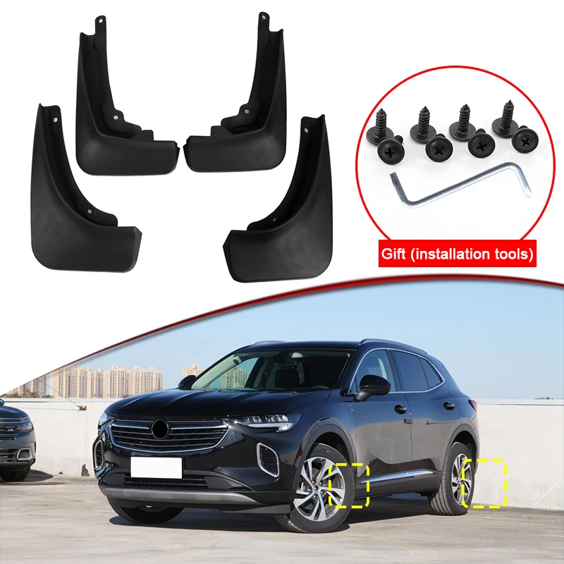 

Car Styling For Buick Envision 2021 2022 2023 Car Mud Flaps Splash Guard Mudguards MudFlaps Front Rear Fender Auto Accessories