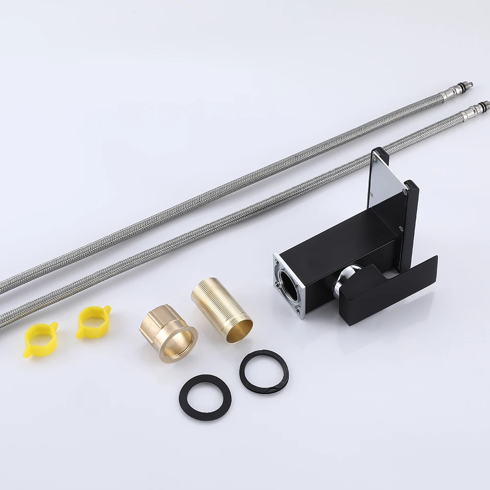 Luxury LED Basin Faucet Tall And Short Tap Bathroom Single Handle Cold and Hot Water Flow Produces Electricity