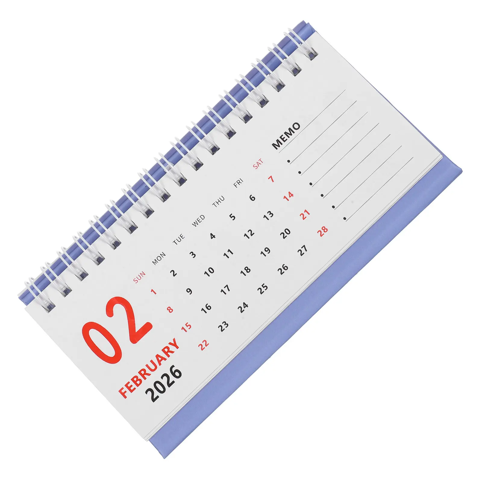 

Standing Desk Calendar 2025-2026 Mini Flip Planner 18 Month Date Range Modern Minimalist Small Calendar for Workspace