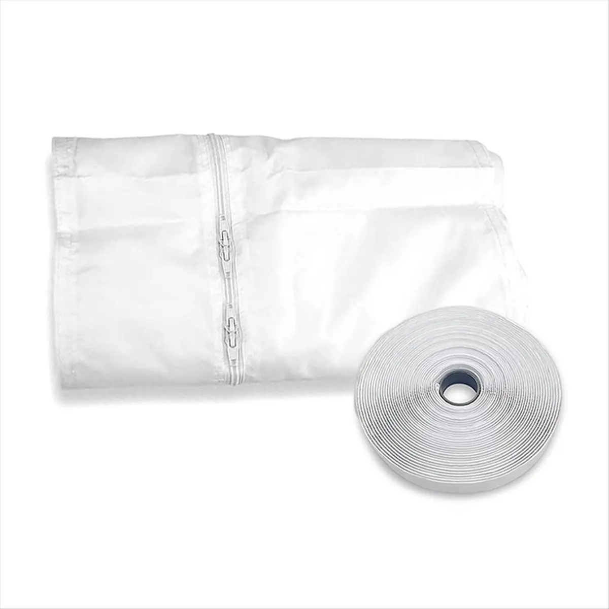 【Promo】Portable AC Window Kit 4m No-Drill Casement Seal Cloth for Mobile Air Conditioner Exhaust Ventilation Attachment