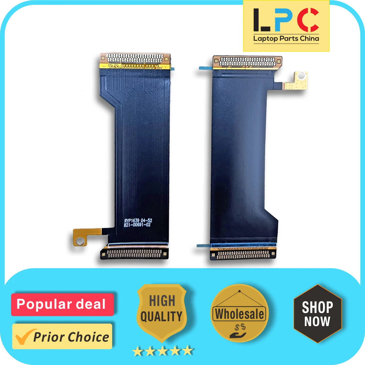 LCD Cable 821-00691-02 For Apple MacBook Pro 15