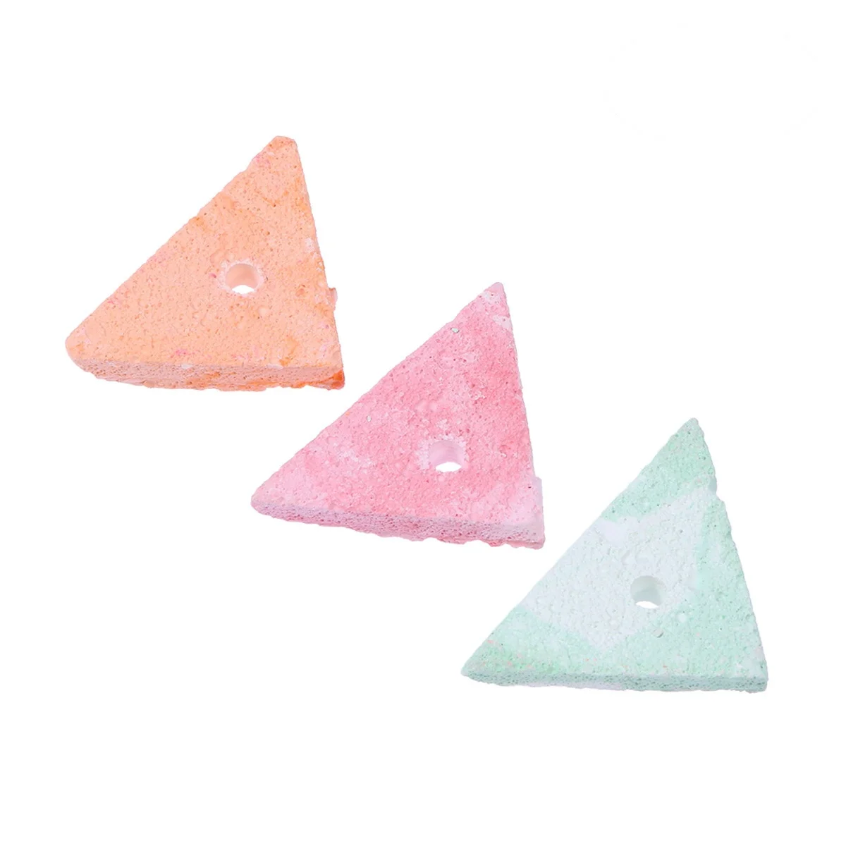 

12Pcs Lava Chew Stone Hamster Bites Small Animal Grinding Block Teeth Care Bites Small Animal Chews Pet Chews Hamster Chew Toys