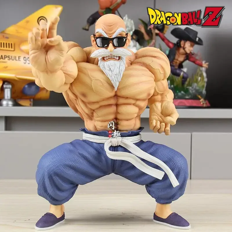 

Dragon Ball CS Turtle Immortal Muscle Strengthening Teacher Wu Tian Goku Sun Figure Animation Peripherals Model Ornaments Toys