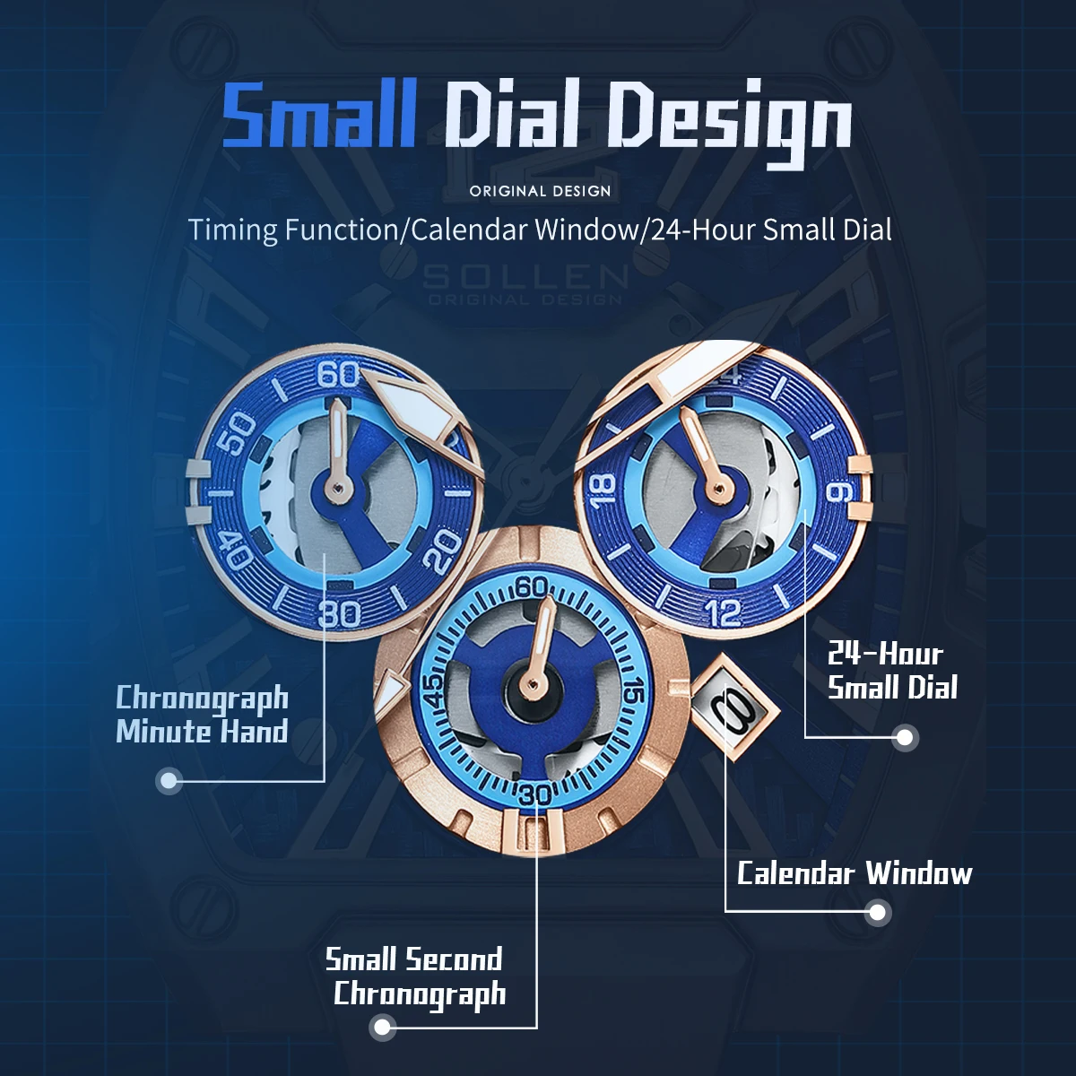 นาฬิกาข้อมือผู้ชาย Pagani ระบบจักรกลอัตโนมัติแบบกำหนดเองสำหรับผู้ชาย นาฬิกาสปอร์ตควอตซ์พร้อมสายซิลิโคน ดีไซน์ Relogio Masculino