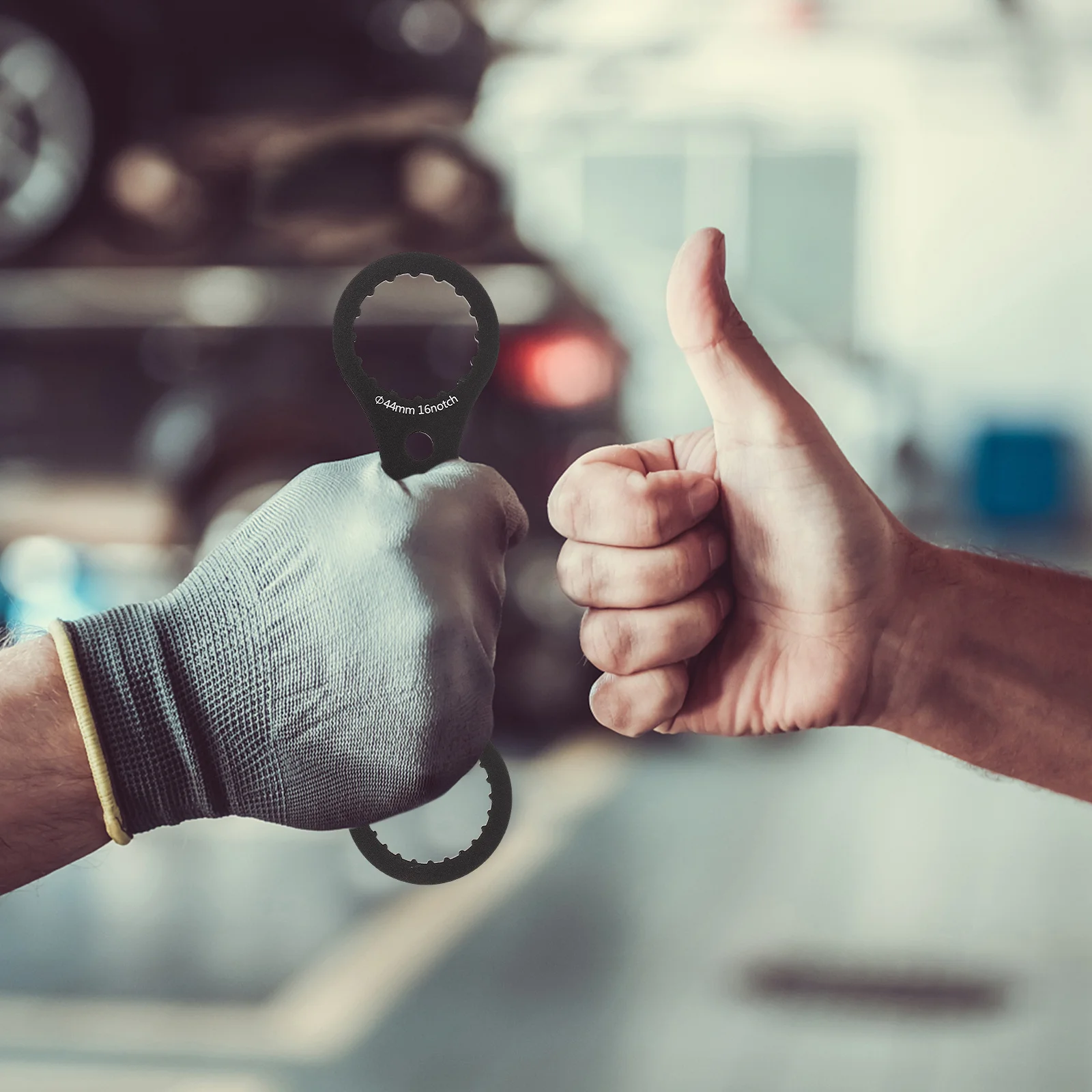 

Bottom Bracket Wrench Bicycle Repair Tool Polished Durable Fast Removal Install Crankset Remover Bike Repair Spanner Tool