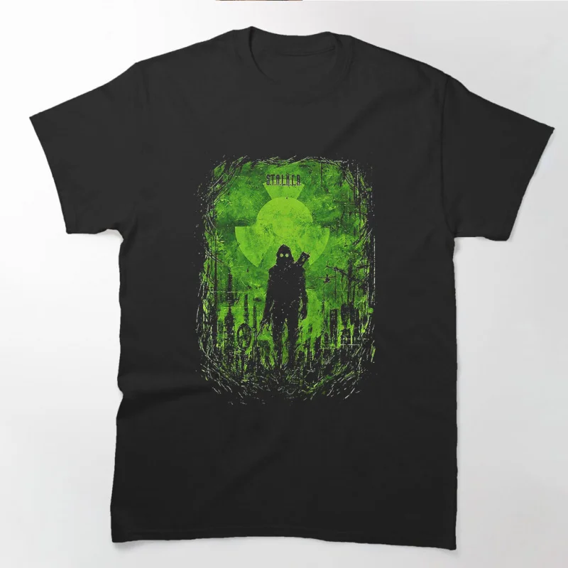 

S.T.A.L.K.E.R. 2 Shadow of chernobyl 0813 Danger exclusion zone gift t shirt Videogame Stalker Graphic Clothes All size Tops