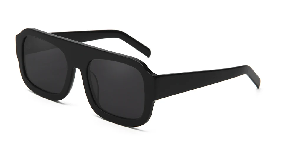 VEH Marke Design Acetat Große Vintage Pilot Sonnenbrille Männer Übergroßen Rahmen Quadrat Sonnenbrille Für Frauen Sonnenbrillen Weibliche UV400 – Detail 11