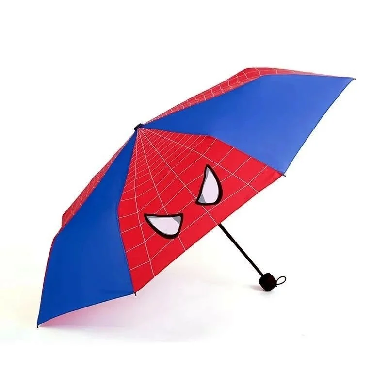 Les Avengers Marvel Spiderman personnalité dessin animé parapluie mode créative anime périphérique trois fois soleil et parapluie de pluie