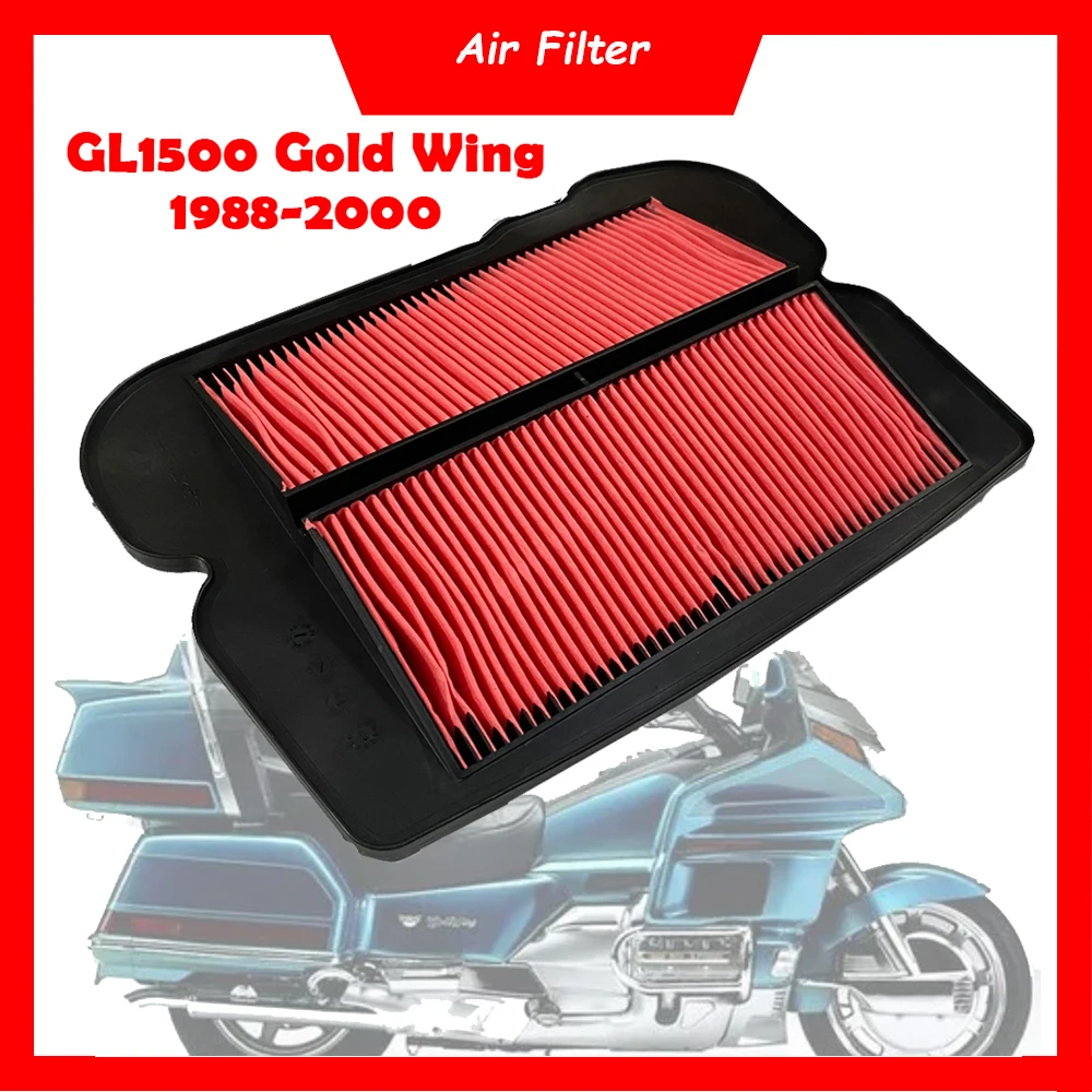 

Motorcycle Replacement Engine Air Filter Cleaner Air Intake Filter Element For Honda GL1500 Gold Wing GL 1500 SE 1988-2000