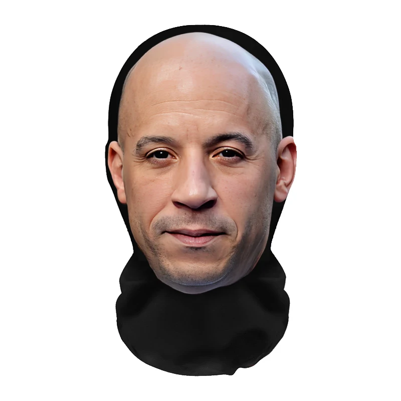 Neue Realistische 3D-Maske Vollgesicht für Frauen und Männer Cosplay-Zubehör Masken Halloween-Maskerade Netz-Kopfbedeckung