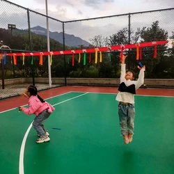 Juego de salto de entrenamiento sensorial al aire libre para niños, juegos de guardería, recolección de estrellas, actividades para padres e hijos, multijugador al aire libre