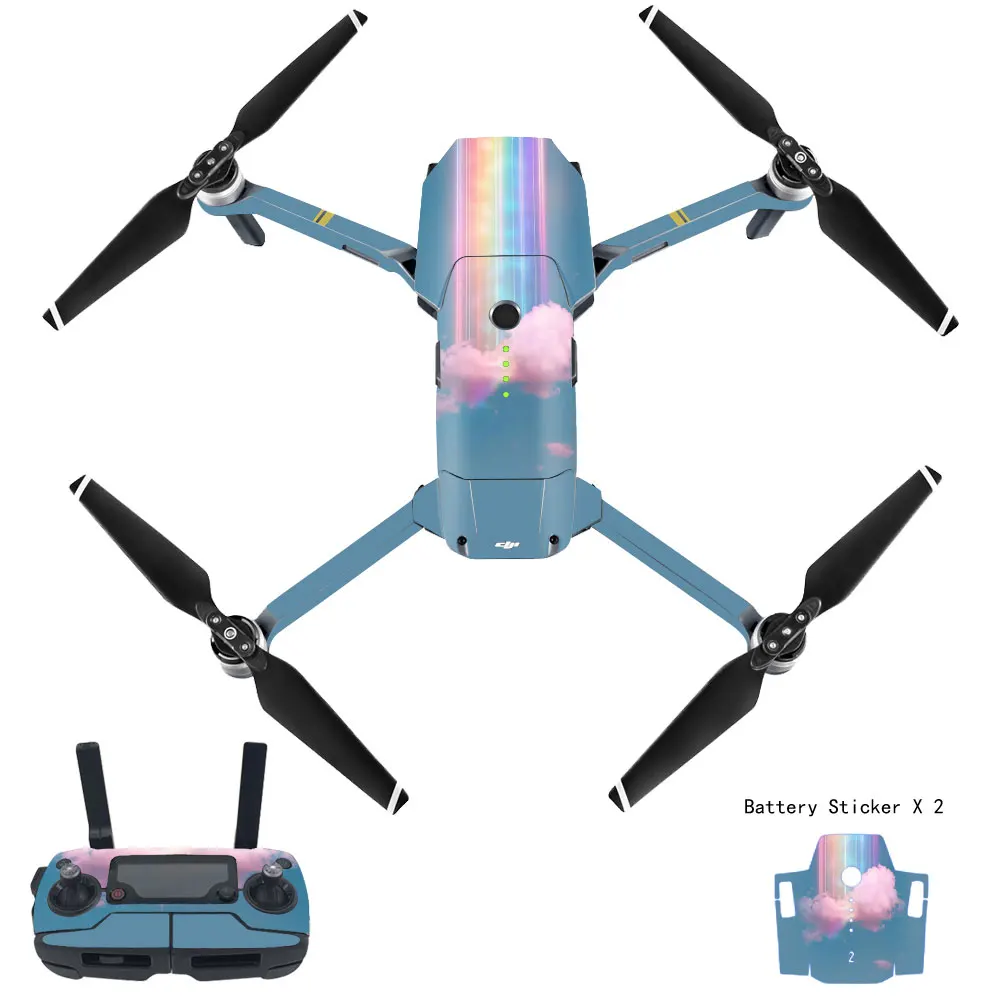 for DJI Mavic Pro Sticker Drone Protective Sticker Skin Cover Waterproof Sticker Spare For Dji Mavic pro